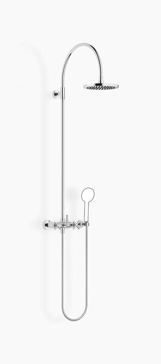 Image du produit Dornbracht Tara Tuyau de douche avec mitigeur, sans douche à main, douche sur pied de projection 42