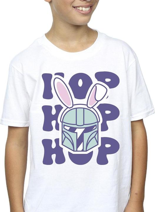 Image du produit Star Wars - T-shirt THE MANDALORIAN HOP INTO EASTER - Garçon (104)