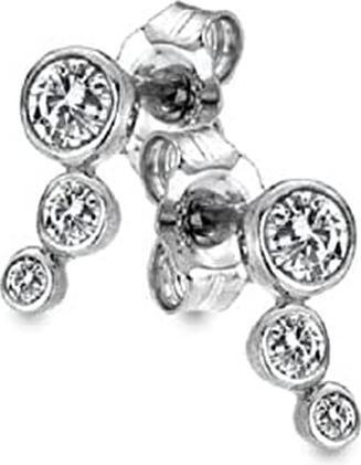 Actual product image Hot Diamonds Silver earrings with diamonds Tender DE640