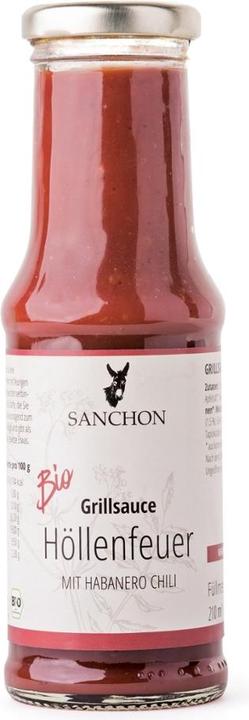 Image du produit Sanchon Sauce barbecue Feu d'enfer bio