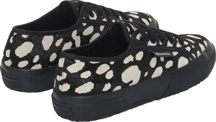 Actual product image Superga Womens/Ladies 2750 Dalmatian Print Cowhide Leather Trainers (36)