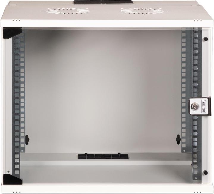 Produktbild Digitus 19" 9HE Wandgehäuse, SOHO PRO 459 x 540 x 400 mm, grau (9 HE, 19 Zoll Rack)