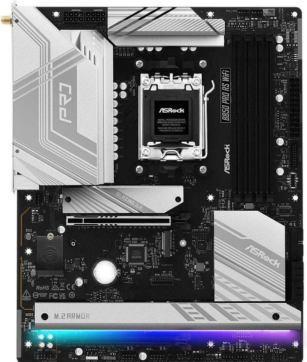 AsRock B850 Pro RS WiFi (AM5, AMD B850, ATX)