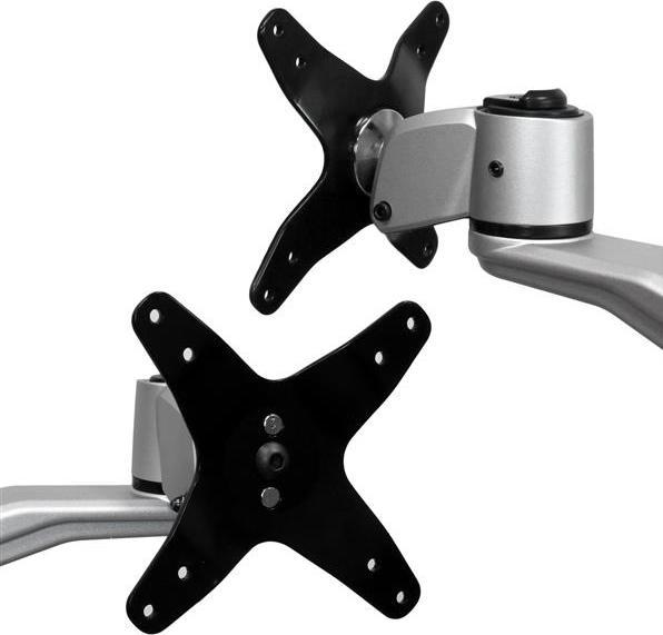 Immagine prodotto StarTech Supporto Per Doppio Monitor - Impilabile (Tavolo, 30")