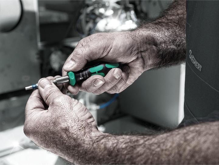 Actual product image Wera 838 RA S Bitholding screwdriver (1/4")