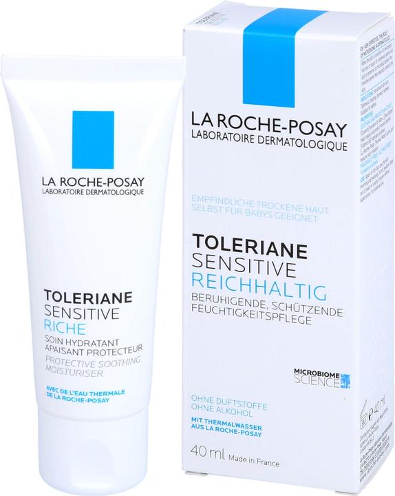Actual product image La Roche Posay Toleriane Sensitive Reichhaltig (40 ml, 24h cream, Up to SPF 10)