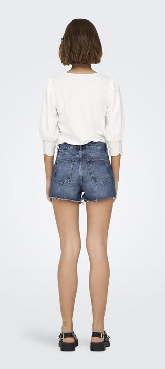 Produktbild Only ONLGABI Hohe Taille Normal geschnitten Jeans-Shorts Jeans-Shorts (XS)