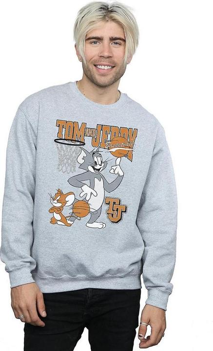 Immagine prodotto Tom & Jerry Felpa maschile Spinning Basketball (XL)