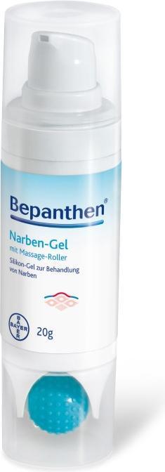 Actual product image Bayer Bepanthen Scar Gel with Massage Roller, 20 g gel (Gel)