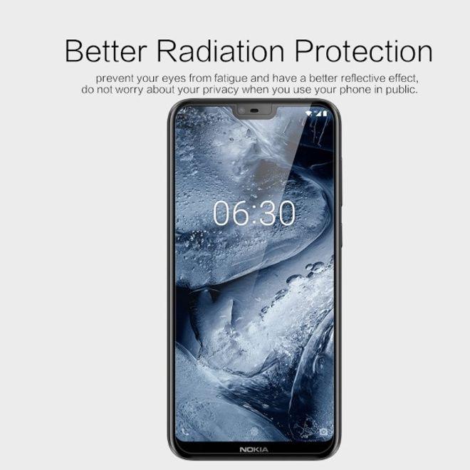Actual product image Nillkin Matte Series Protective Film (1 Piece, Nokia X6, Nokia 6.1 Plus)