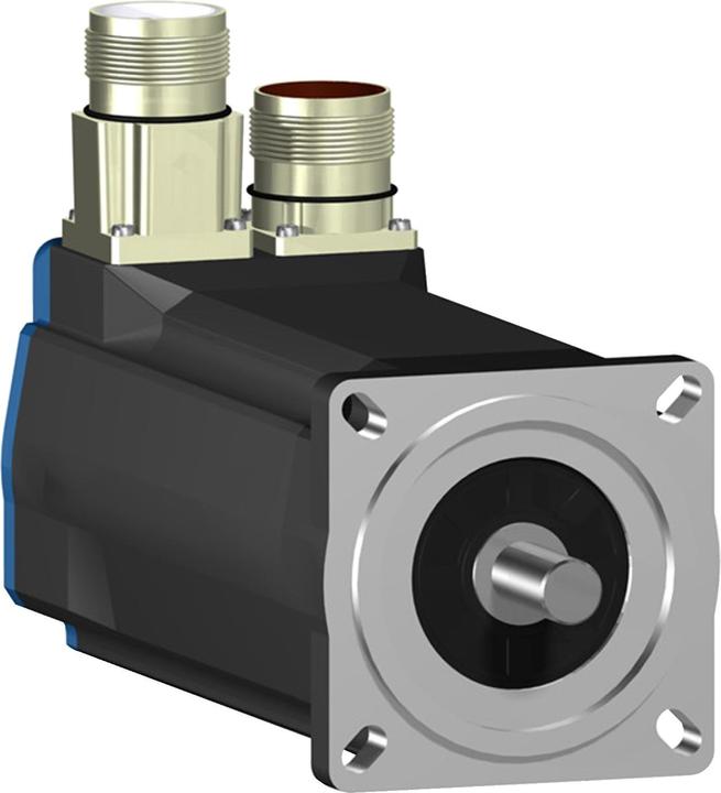 Produktbild Schneider Electric Servomotor, Lexium BSH, 70mm, 2,2Nm, Passfeder IP54, Singelturn 128P/U, 2xM23 abgewinkelt BSH0702P11