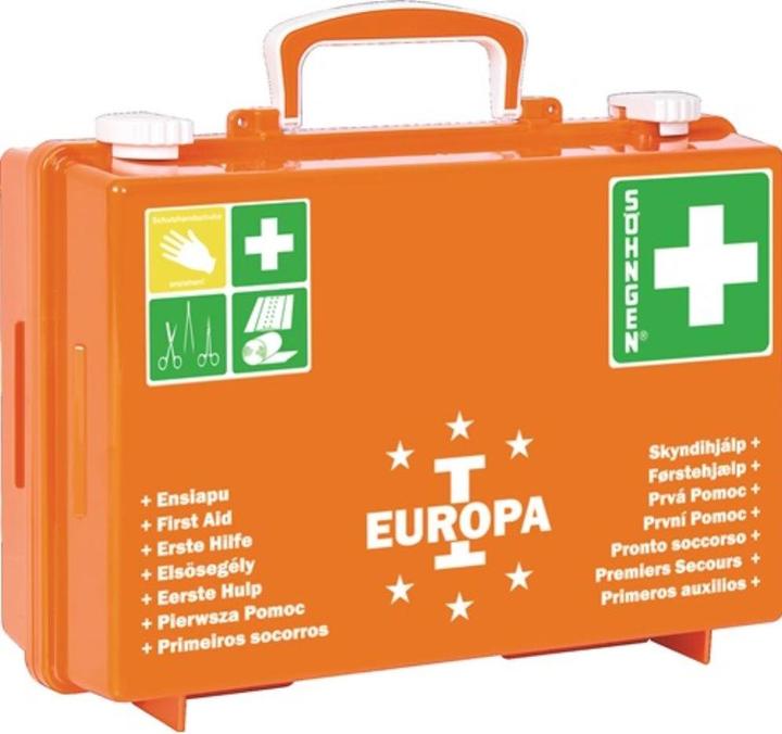 Actual product image Söhngen First Aid Case EUROPA I W310xH210xD130ca.mm orange (First aid set accessories)