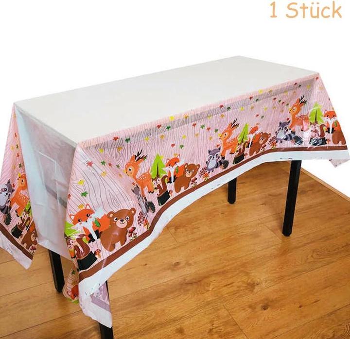 Produktbild ASMI 75-teiliges Party-Set Wald Tiere