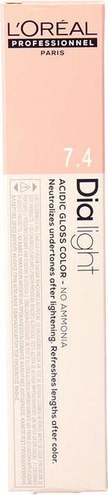 L'Oréal Professionnel DIA LIGHT gel-crème acide sans amoniaque #7,4 50 ml (#7,4)