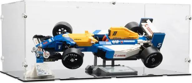 Image du produit iDisplayit Acryl-Display für LEGO® 10300 Die Zeitmaschine aus Zurück in die Zukunft (mit schwarzem Boden)
