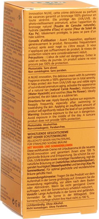 Immagine prodotto Nuxe Crème Délicieuse Visage Spf 30 Sun (Crema solare, SPF 30, 50 ml, 77 g)