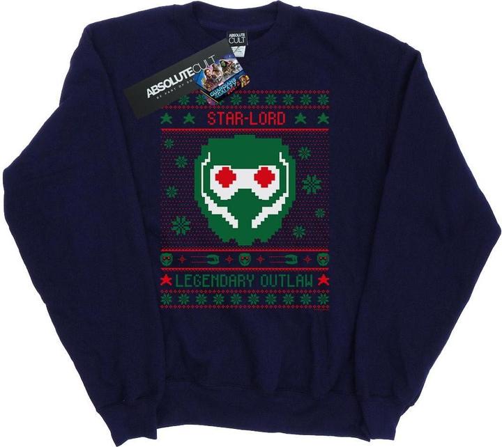 Immagine prodotto Guardians Of The Galaxy Vol. 2 Star Lord Fair Isle Felpa Uomo (L)