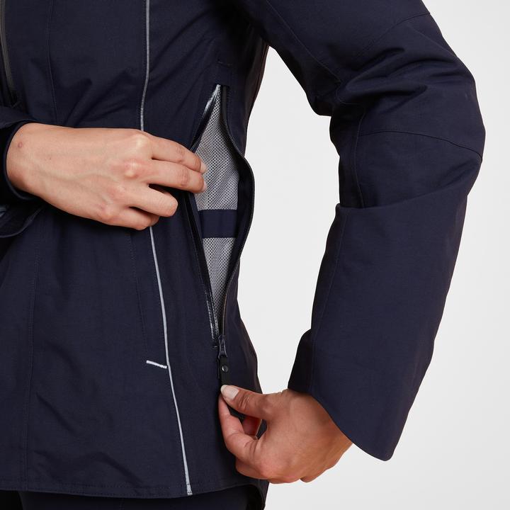Produktbild Fouganza Winter-Reitjacke 580 wasserdicht Damen blau (M)