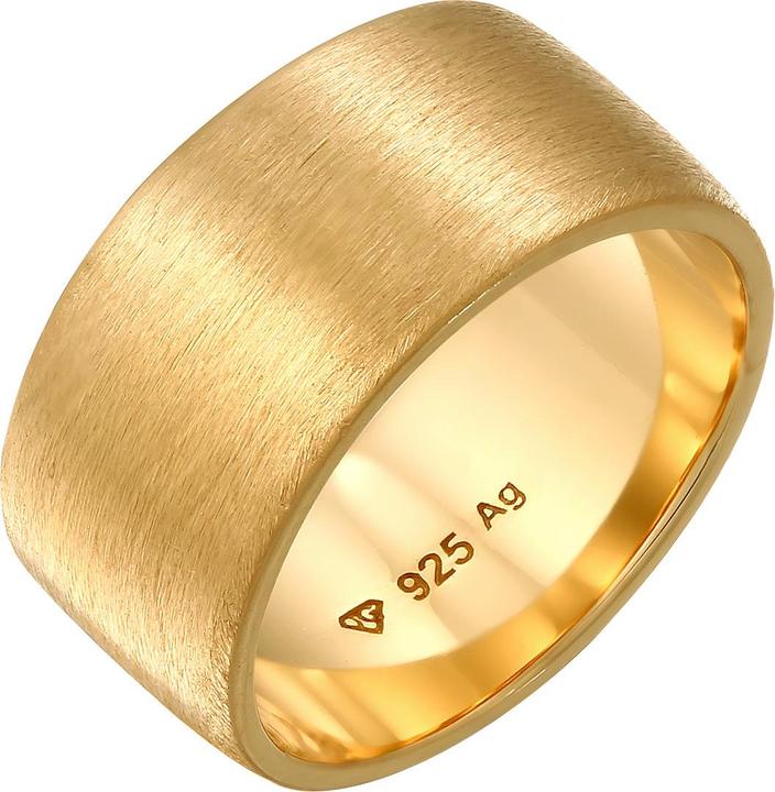 Actual product image Elli Bandring Matt Gebürstet (58, 925 Silver)