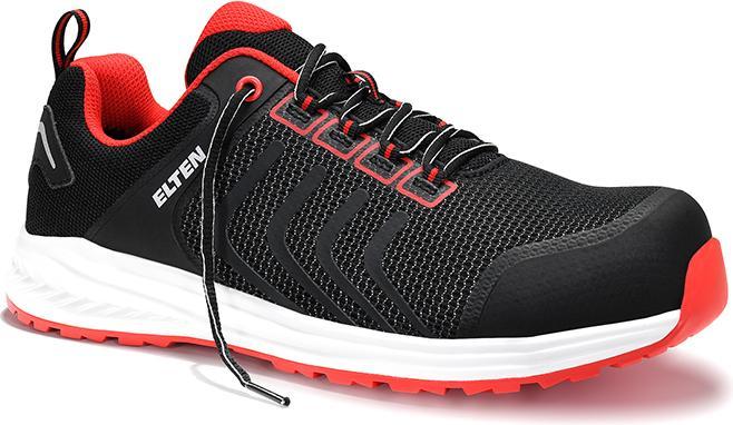 Elten Batai Livas black red low ESD S1P, juodi 41 (S1P, 41)