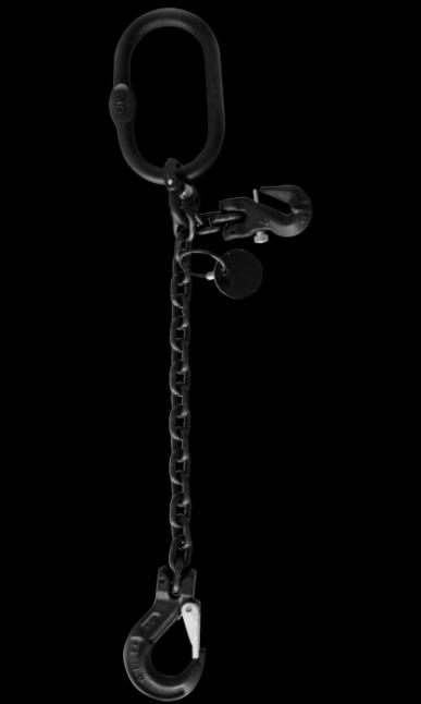 Image du produit Eller Accouplement de chaîne avec crochet de raccourcissement verrouillé Chaîne de 6 mm - 2 m