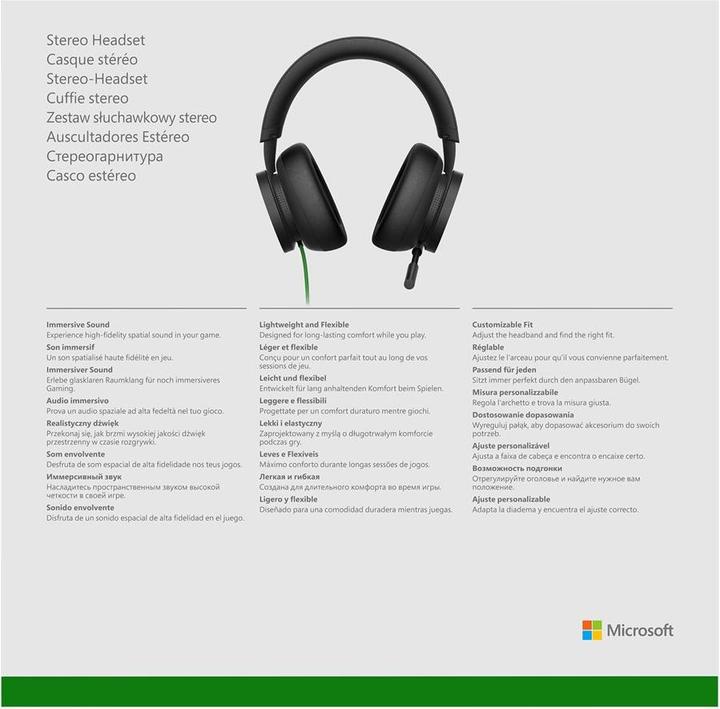 Produktbild Microsoft Xbox Stereo Headset (Kabelgebunden)