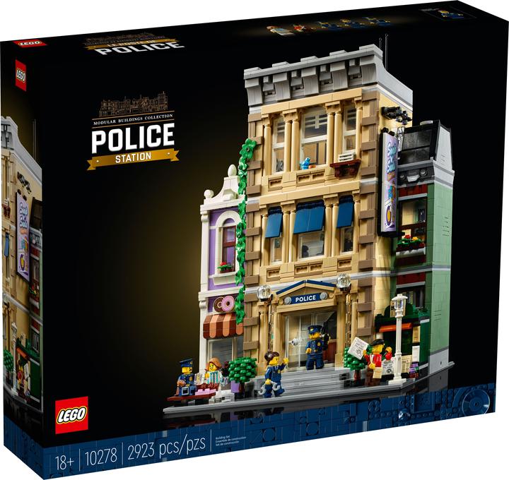 Produktbild LEGO Icons Creator Expert End-Of-Live Set Polizeistation - 10278 NEU! Teile 2923x (10278)