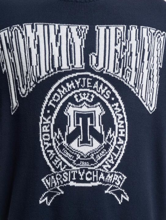 Produktbild Tommy Hilfiger Tommy Jeans Relaxed Varsity Jacquard Knit Sweater - 88647 (S)
