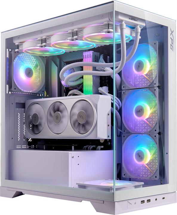 Produktbild Adata XPG INVADER X/Midi Tower/Transpar./B??l?? (mATX, Mini-ITX, ATX)