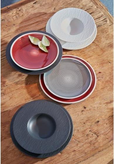 Actual product image Villeroy & Boch Speiseteller Manufacture Rock blanc (1 x, 27 cm)
