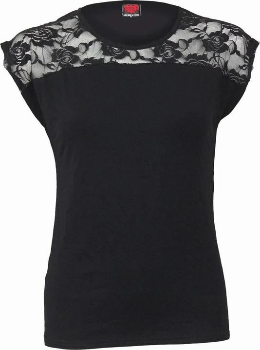 Actual product image Spiral Womens/Ladies Urban Fashion Lace Lace Shift Top (S)