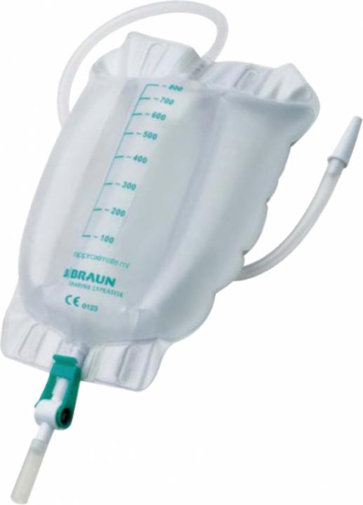 Image du produit B.Braun Urimed Tribag Plus 800ml 60cm stérile valve de vidange (10 pcs)