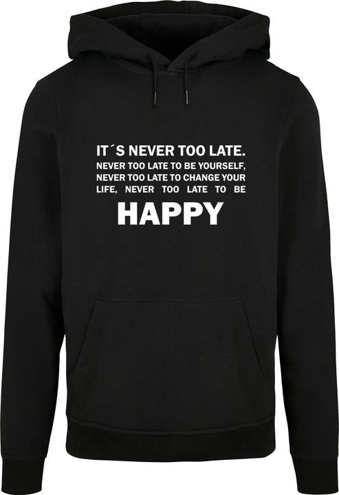 Merchcode Never Too Late Basic Hoody - 111825
