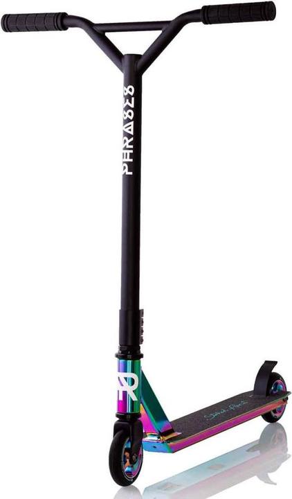 Actual product image Phrases Stunt Scooter 'Stoked About' - Black (04-15-024-4)