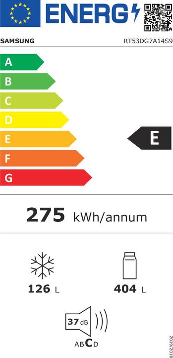Energie-Label Samsung RT53DG7A14S9 (530 l)