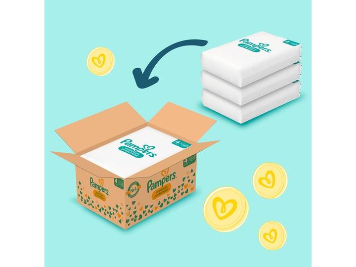 Actual product image Pampers Premium Protection (Size 4, Monthly box, 174 Piece)
