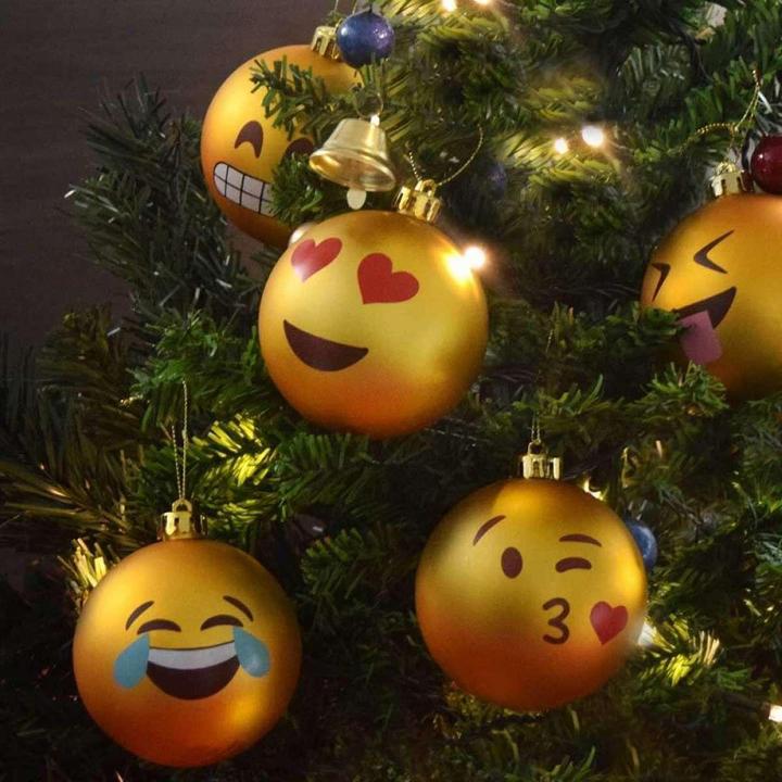 Produktbild Mikamax Emoji Christmas Ornaments (04380) (1 -teilig)