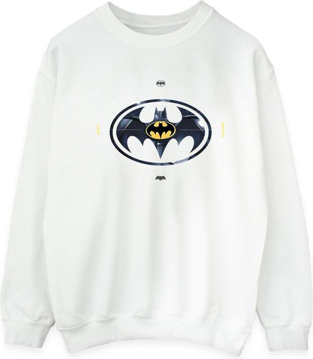 Immagine prodotto The Flash Batman Metal Logo Felpa Uomo (M)