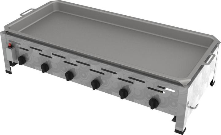 Produktbild ChattenGlut Gasbräter 6-flammig mit Pfanne (27 kW)