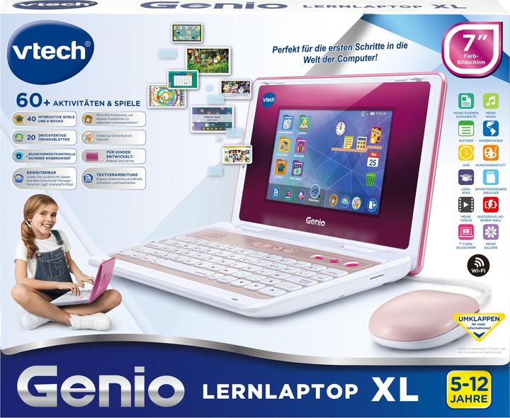 Produktbild VTech Genio Lernlaptop XL pink (Deutsch)