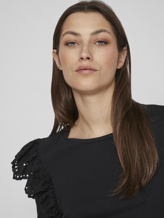 Actual product image Vila Lace shoulder top with long sleeves (S)