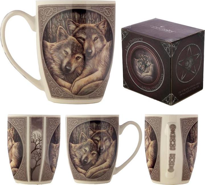 Produktbild Puckator Lisa Parker Wolf Tasse aus Porzellan