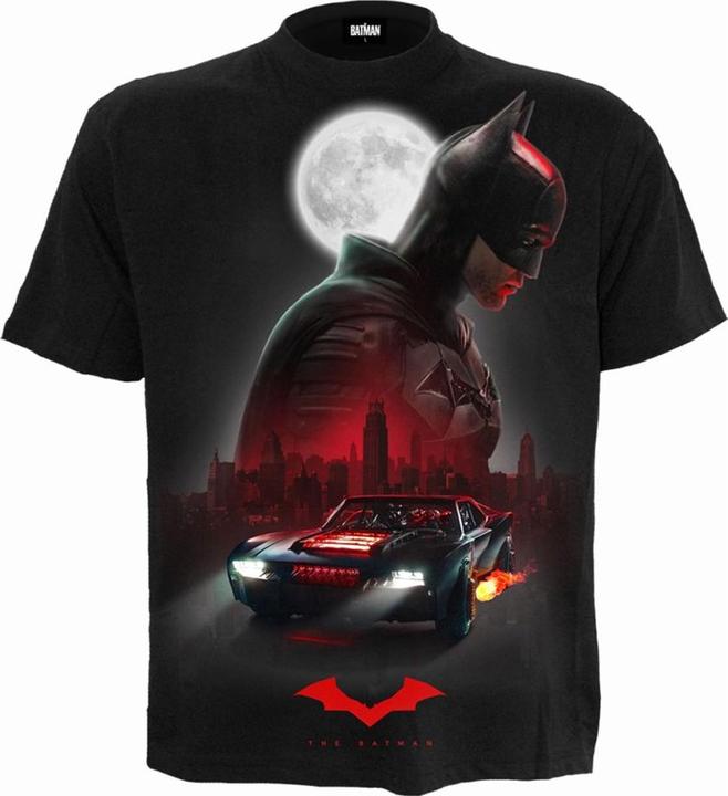 Actual product image Batman Unisex Adult Batmobile Short-Sleeved T-Shirt (S)