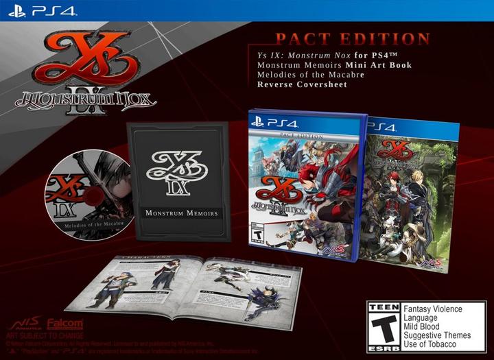 Immagine prodotto NIS Ys IX: Monstrum Nox Pact Edizione Multilingua PlayStation 4 (PS4)