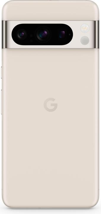 Actual product image Google Pixel 8 Pro (256 GB, Porcelain, 6.70", SIM + eSIM, 50 Mpx, 5G)