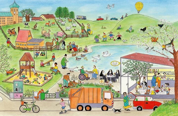 Immagine prodotto Wimmlingen durchs ganze Jahr (Tedesco, Rosso Signora Susanne Berner, 2025)
