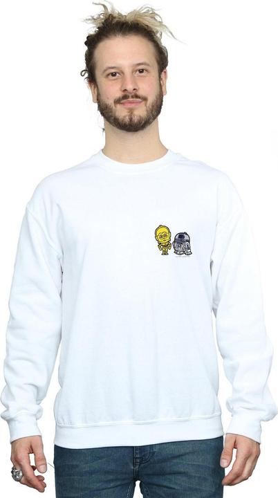 Immagine prodotto Star Wars Resistance Droids Chest Print Felpa Uomo (3XL)