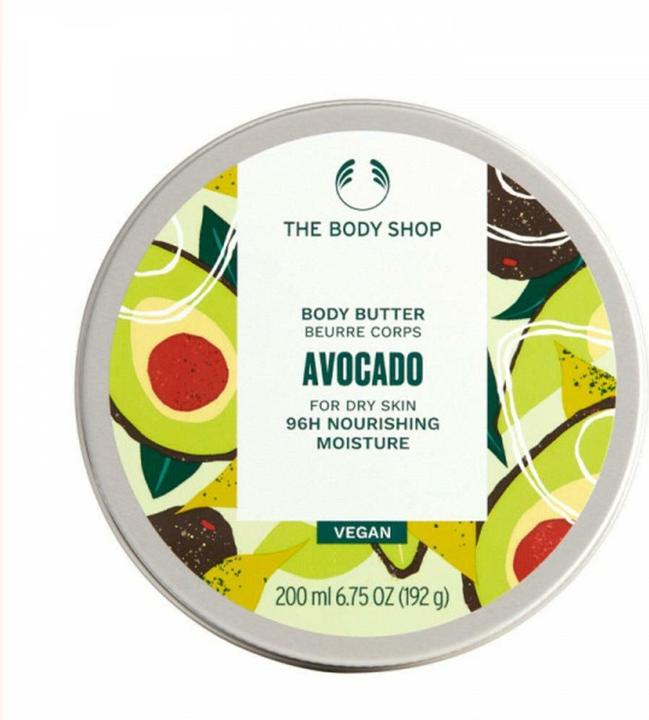 Body Shop body butter avocado 200ml (Body Butter, 200 ml)