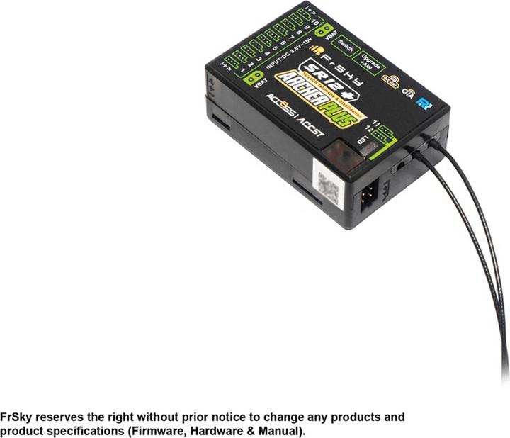 Image du produit FrSky Empfänger Archer Plus SR12+ 2,4Ghz