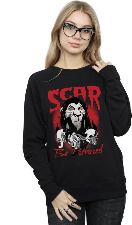 Immagine prodotto Disney The Lion King Scar Be Prepared Felpa Donna (L)